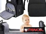 Mochilas pañaleras con cambiador 😍