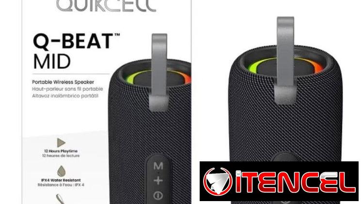 Bocina Bluetooth Portátil Q-Beats Mid disponible en La Habana | Speaker inalámbrico con hasta 12h de batería