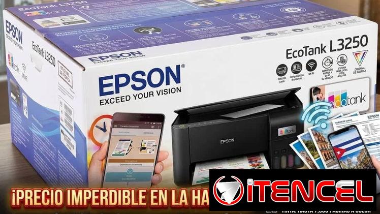 288 dólares. Epson L3250. Mensajería gratis
