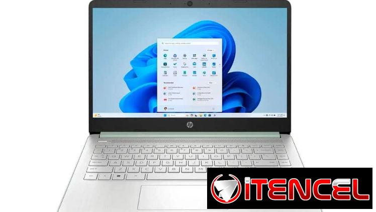 Laptop HP 14 con Bolso Intel N150, 4GB RAM, 128GB UFS Precio 290usd