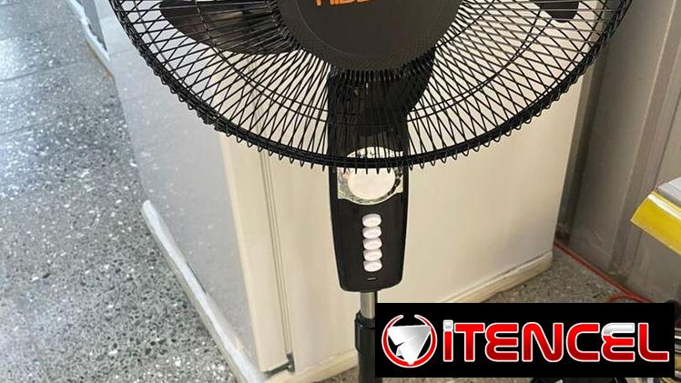 Ventilador Recargable de Pedestal Milexus Batería Litihum duración 8 horas en 85 USD Transporte incluido
