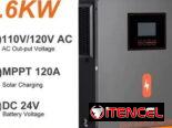 ☎️53544655 🛵 Entrega Gratis ⭐ Inversor Solar Híbrido PowMr 3.6KW 24V MPPT 120A⭐