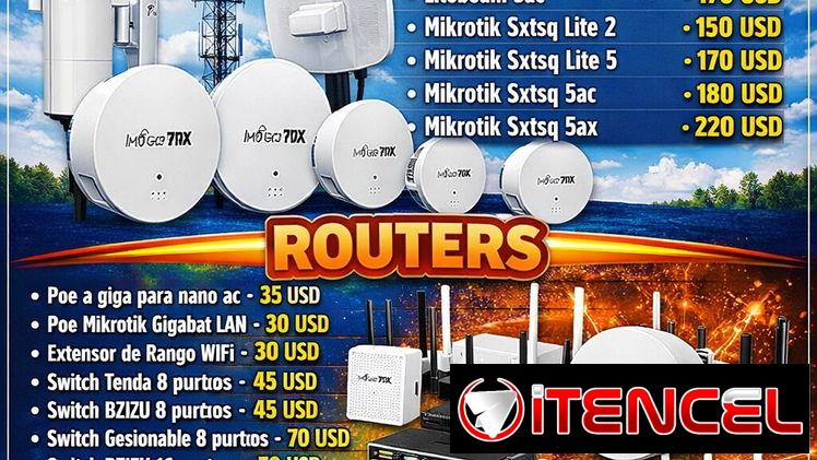 🔥 Urgente | ¡Ofertas en Antenas y Routers! Desde 30 USD  📲 WhatsApp: +53 5 0365089 (Kinetica)