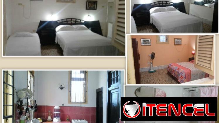 Centrica HABITACIÓN PRIVADA, ClimaTIZADA y ESPACIOSA a POCO PASOS d la Universidad d la Habana.(WIFI ).18 USD #50008772