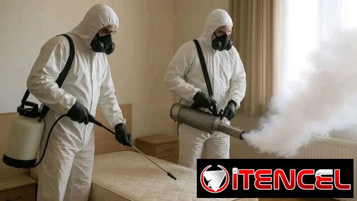 Fumigador de chinchas y cucarachas.