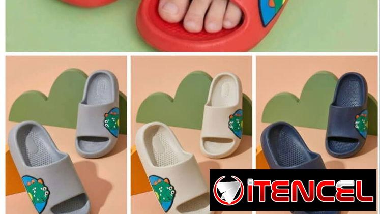 Chancletas de baño para niñas y niños