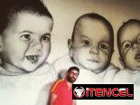 Pinto retratos por encargo