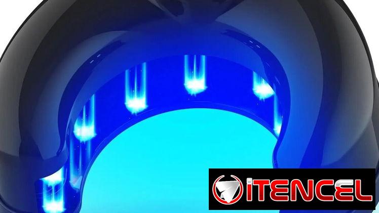 💅 Lámpara uñas UV fototerapia en forma U 🖐️👣 secado rápido esmalte gel inteligente con temporizador digital 🌟