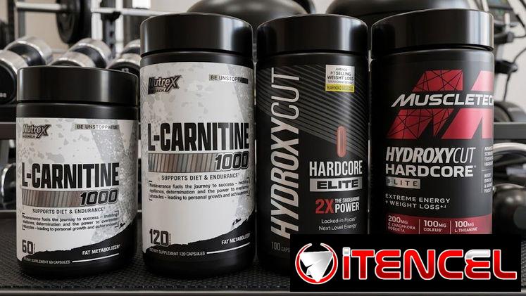 L-carnitine de 60 y 120 tabletas Lipo 6 e Hydroxycut