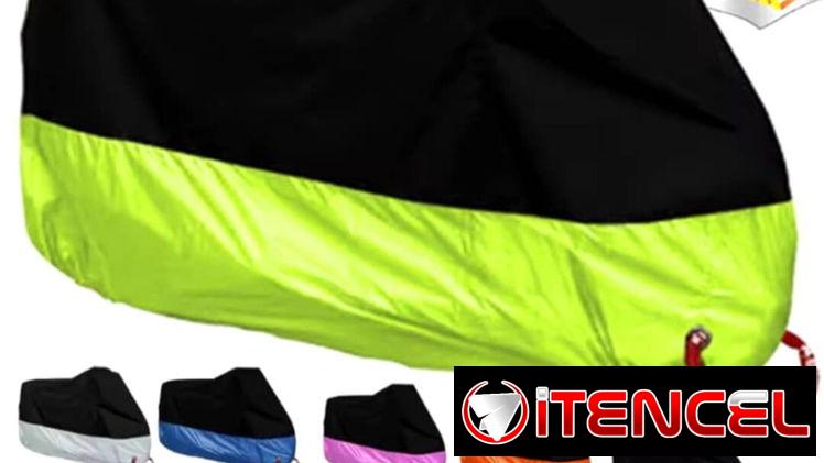 Capas impermeables de motos (30 USD) y de autos (50 USD)