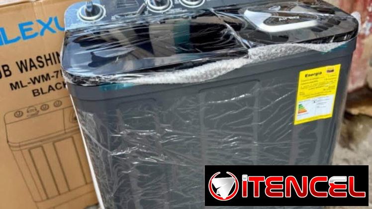 *Lavadora semiautomática Milexus de 7kg color ⚫️*  – Precio 170 USD  –