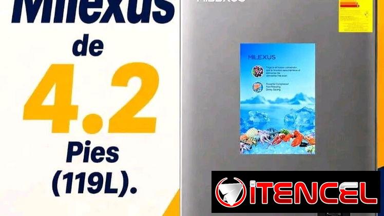 *Nevera Milexu de 4.2 pies³ __6 __7 pies  Garantía 1 mes