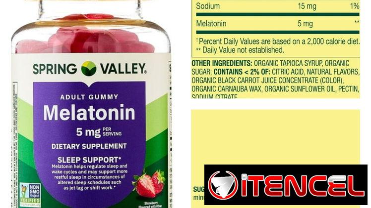 Melatonina en gomitas pomos de 60, 120 y 180 Gomtias