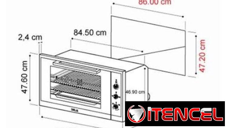 Horno eléctrico y de gas Drija 90 cm nuevo en caja