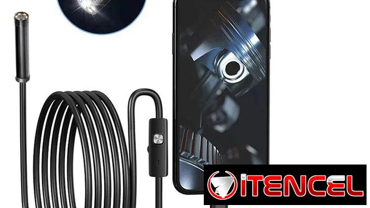 👀​ CAMARA ENDOSCOPICA PARA ANDROID 👀​ 1 METRO 👀​ 5mm 👀​ USB – TIPO C – V8 👀​ 5.887.23.60