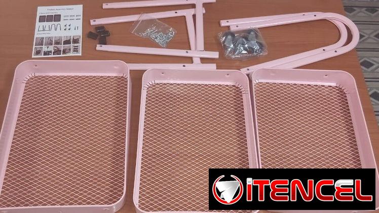💲22💲 CARRITO ORGANIZAR METALICO DE 3 NIVELES. MENSAJERÍA CON FACTURA Y GARANTÍA. TLF 54833699