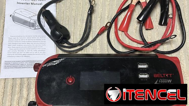 CONVERTIDOR DE DC/ AC, Y  CARGADOR DE BATERIA DIGITAL INTELIGENTE