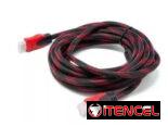 Cable enmallado HDMI a HDMI (HD Resolución 1920x1080p) de 3m. Nuevo en 5000 CUP