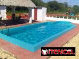 Renta de casa en guanabo con piscina y ranchon