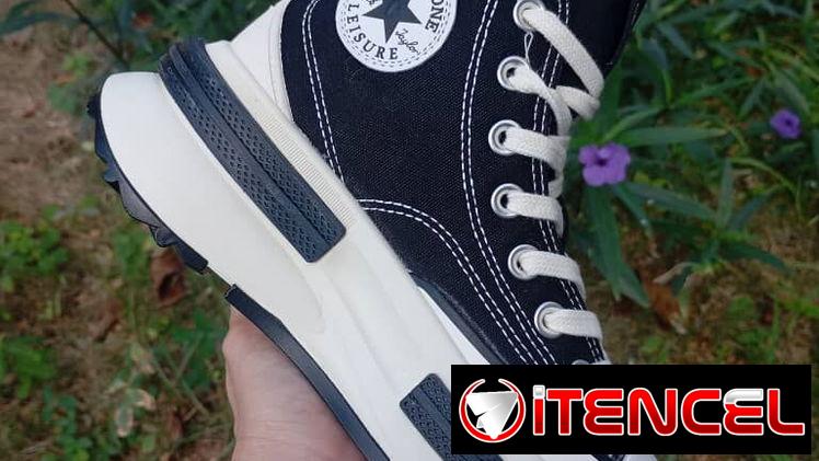 Tenis converse de suela gruesa
