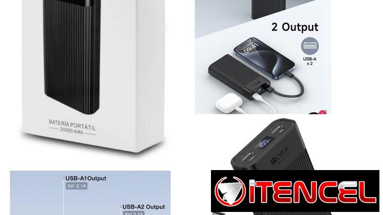 Power bank 1 HORA nuevo en caja