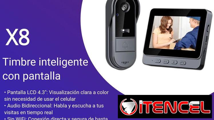 Timbre inteligente con pantalla sin WiFi