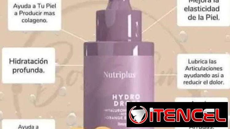 Gotas de ácido hialurónico 💧 y vitamina C 🍊