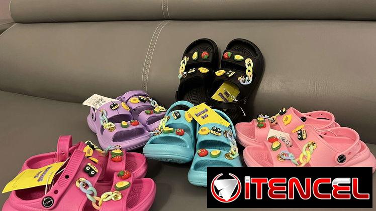 Cholitas o playeritas de goma para niña