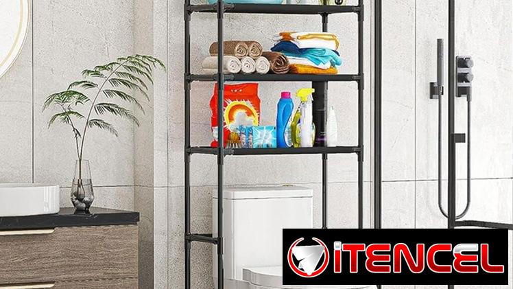 ✨ Mueble Organizador para lavadoras y tazas de baño – Orden y Funcionalidad para tu Hogar.
