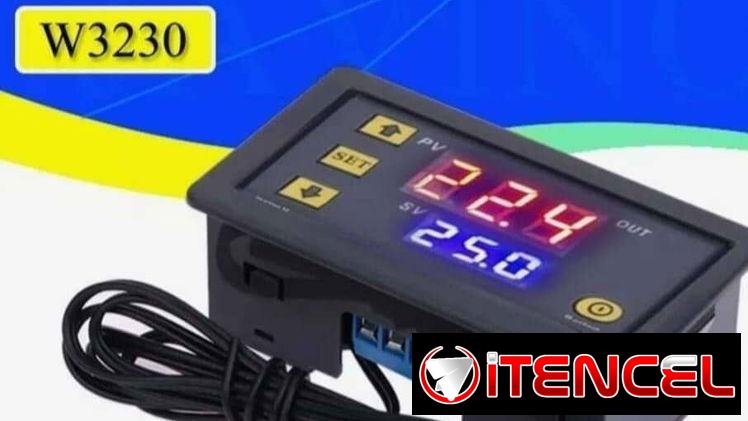 Centralita o controlador de temperatura con cable