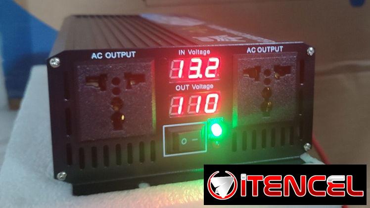 Inversor JMD 12v 110v 4000w onda pura nuevo en caja precio 180usd