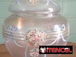 Ponchera antigua pintada a mano. 58943104