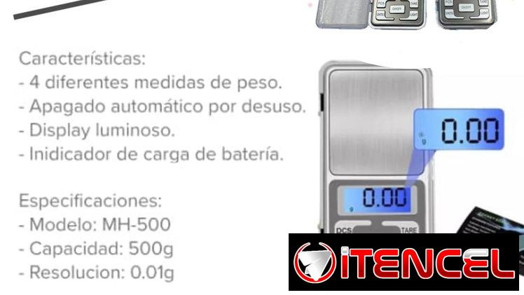 Pesa o Bascula de Joyería 500g / 0.01g