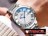 LOUIEJUELEN Reloj Suizo de Lujo Automático para Hombre 42mm | videojuegoshabana.com
