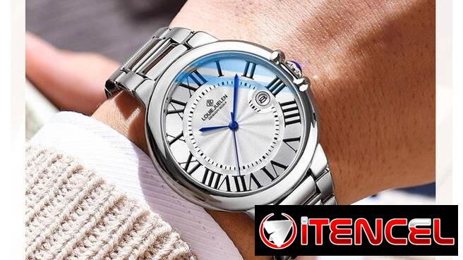 LOUIEJUELEN Reloj Suizo de Lujo Automático para Hombre 42mm | videojuegoshabana.com