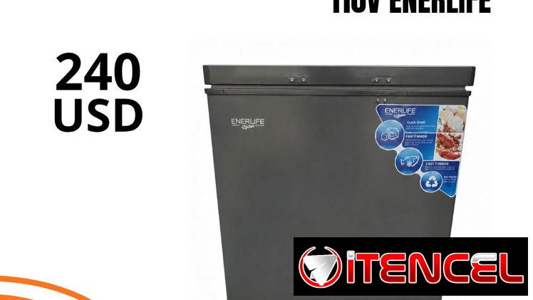 Nevera horizontal 5 pies 110V ENERLIFE