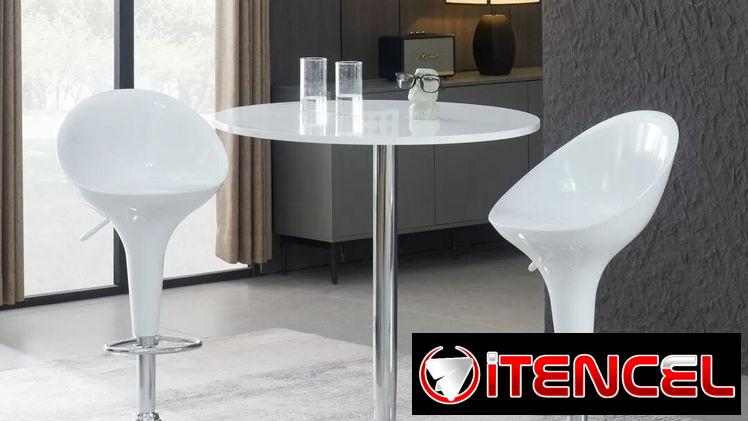 Banquetas giratorias  para bar 🍸 75 USD negra roja blanca 2 estilos mensajería disponible para toda la habana