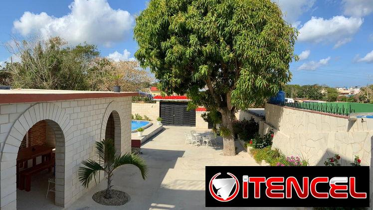 COD.Z 🏝️🌴 Alquiler de Casa con Piscina en Guanabo | 4 Habitaciones hasta 12 Personas 🏊‍♂️