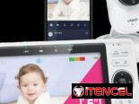 Monitor de bebé inteligente con pantalla de 5″, resolución 1080p, Wi-Fi, acceso remoto, visión nocturna automática