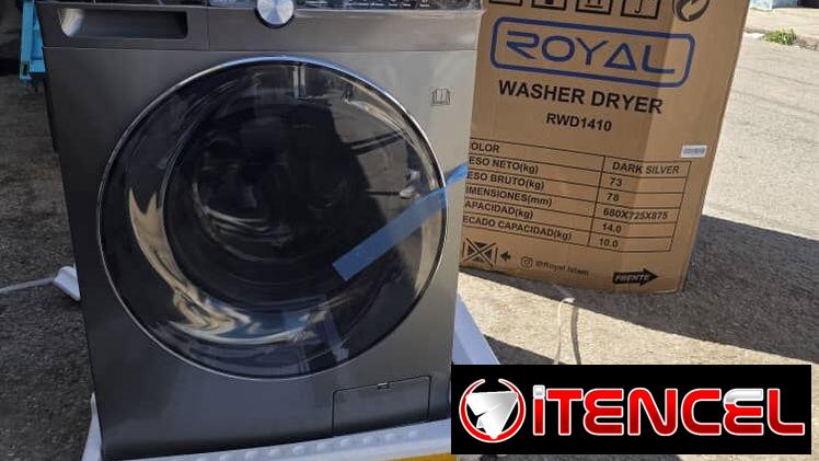 Lavadora royal y secadora al vapor 14kg