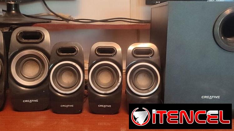 vendo audio 5.1 creative de uso en perfecto estado