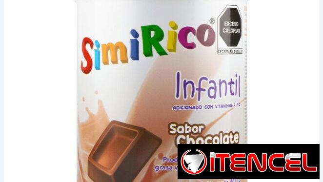 Formula para bebes SimiRico con Sabor chocolate