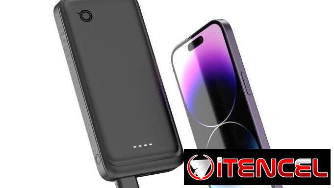 Power Bank 10,000 mAh QUICCELL – Carga Rápida PD