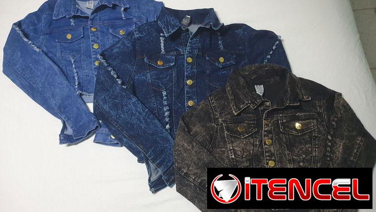 CHAQUETAS DE MEZCLILLA DE MUJER