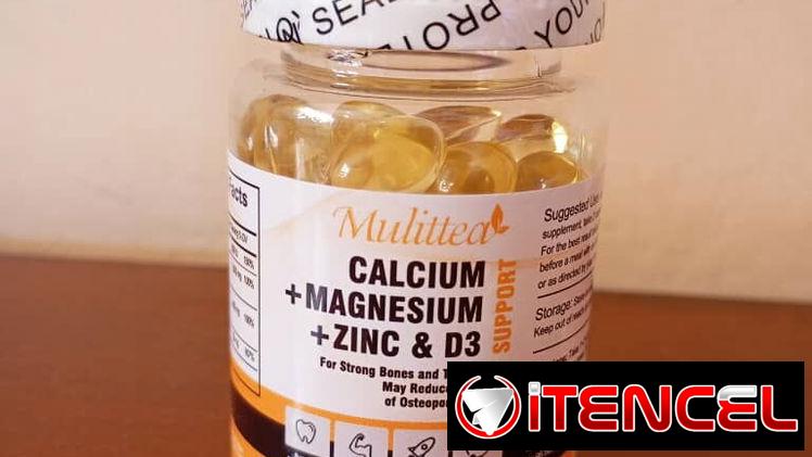 📓 Citrato Magnesio + Calcio + Zinc + D3 + Fósforo
