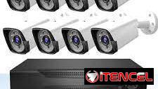 Sistema CCTV 8 cámaras con disco