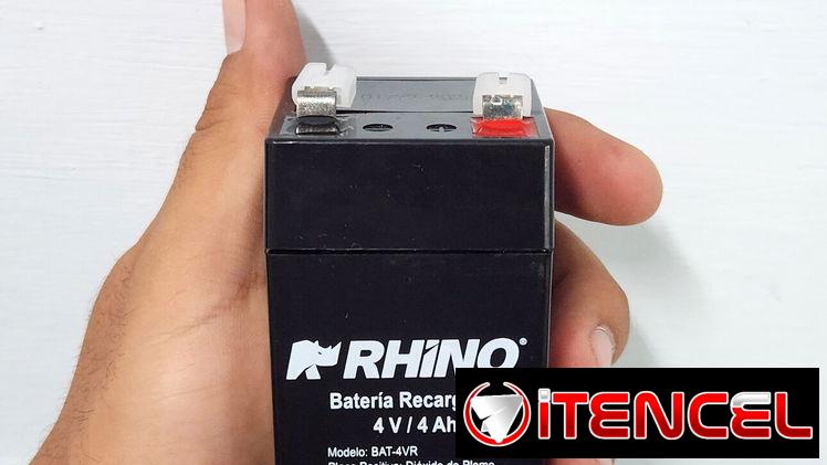 Baterías recargables 4V y 6V