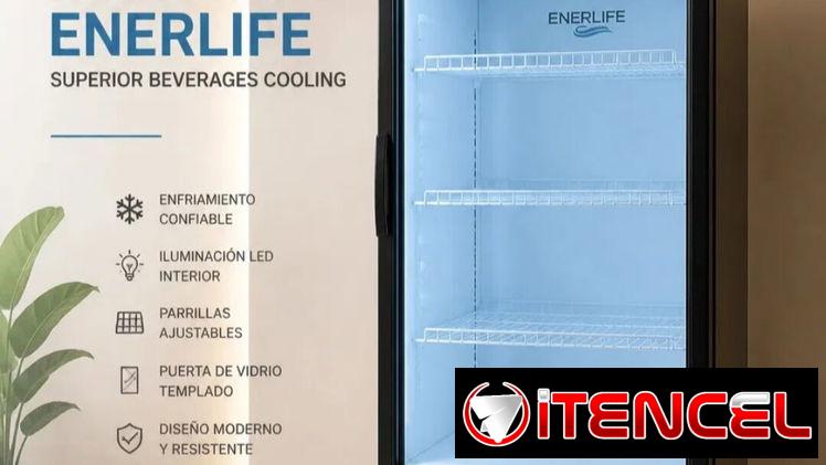 *Exhibidora Enerlife de 7 pies³👣*  – Precio 455 USD  Garantía 2 meses