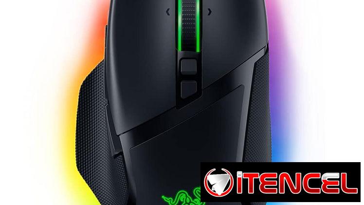 Mouse gaming Razer Basilisk V3 Sensor óptico de 26K DPI 💵60 USD