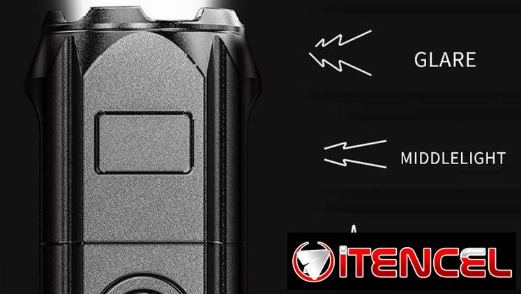 🔦 LINTERNA LED RECARGABLE USB 🔦 3 MODOS 🔦 IMPERMEABLE 🔦  5.887.23.60